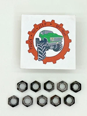 94-96 Ford F-150  Dana 44 IFS TTB  ABS Steering Knuckle  Spindle Nut Set OEM - Image 1 of 3