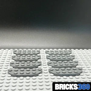 Lego New x8 Round Corner New Grey Light Bluish Gray Plate Corner 2x6 Double - Picture 1 of 4