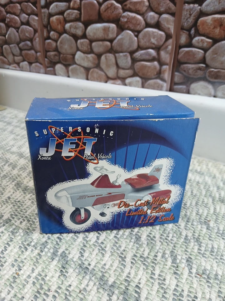 Xonex Supersonic Jet Pedal Vehicle Die Cast Metal LTD Ed #06541 Of 15,000 NIB - Image 1 of 4