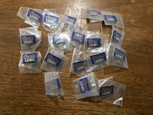 Lot Of 18 COORS LIGHT Blue Red Beer Pins - Picture 1 of 3