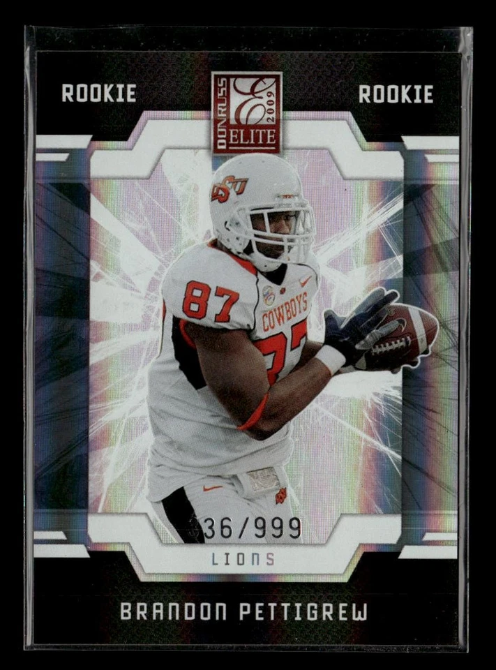2009 Donruss Elite #110 Brandon Pettigrew #/999 - Image 1 of 2
