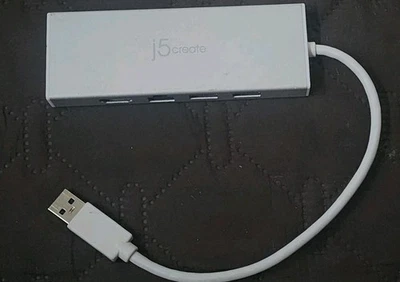 J5Create model JUD380, USB 3.0 Mini Dock Dual HDMI, VGA - Silver - Image 1 of 3