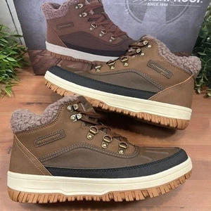Wetterfeste Slope Leder Sneaker Stiefel Größe 10 - Bild 1 von 7