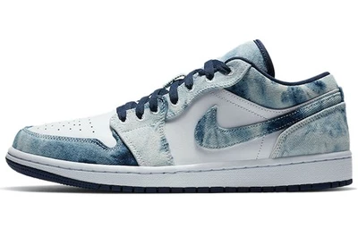 Jordan 1 Low Washed Denim - CZ8455-100 MT - Image 1 of 4