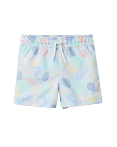Janie And Jack Sea Life Print Swim Short 4 - Picture 1 of 3