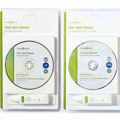 ReinigungsCD ReinigungsDVD Set Laufwerk Laser Linsen Reinigungs CD DVD Blu-Ray - Bild 1 von 4