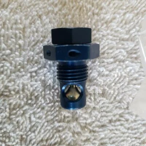 Eaton Tedeco Aerospace A75 Anodized Aluminum Magnetic Plug - Picture 1 of 4