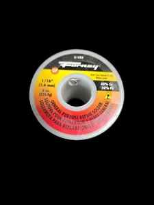 Forney General Purpose Repair Solder 1/16" 8 oz. 40Sn 60 Pb FREE SHIPPING - Picture 1 of 2