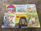 GOLDEN TELL-A-TALE BOOK Lot Of 6 How Big Baby, Hilda, Big Animals, Mother Goose