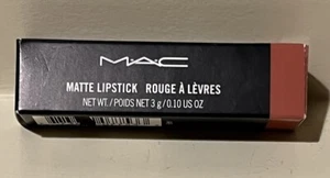 MAC MATTE LIPSTICK 606 KINDA SEXY 0.10oz / 3g NEW IN BOX RARE - Picture 1 of 8