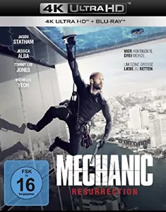 MECHANIC RESURRECTION - 4K Ultra HD Region ALL UHD - Jason Statham - Imagen 1 de 1