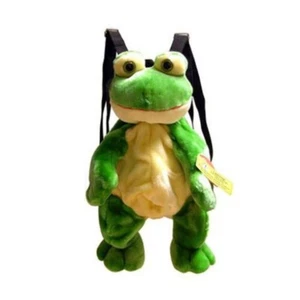 Fiesta Children's Frog Plush Backpack Bag NEW - Picture 1 of 1