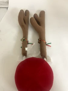 Reindeer Antlers & Nose for Christmas Car Decoration - Picture 1 of 2