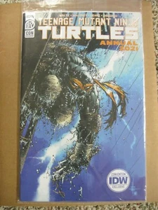 IDW TMNT NINJA TURTLES Annual Variant 2021 SDCC Comic Con Exclusive  - Picture 1 of 9