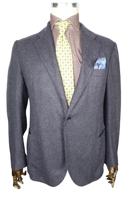 £1332 EMMETT BY DE PETRILLO NAPOLI SPALLA CAMICIA JACKET BLAZER 46 56 XXXL ITALY - Image 1 of 4