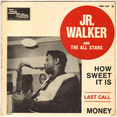 JR. WALKER & THE ALL STARS "HOW SWEET IT IS" EP 1966 TAMLA MOTOWN TMEF 539 - Photo 1/4