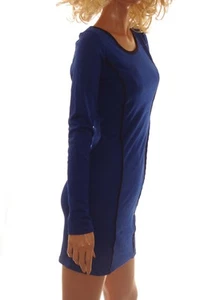 Derek Heart Womens Juniors Blue Fitted Tight Dress Stretch Spandex Medium NEW - Picture 1 of 2