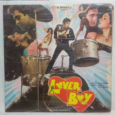 Lover Boy LP Vinyl Record Bollywood Kishore Bappi Lahiri 1985 Indian Movie EX - Image 1 of 4