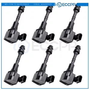 6PCS Ignition Coil For Nissan Maxima Altima Quest 3.5L Pathfinder Frontier UF349 - Picture 1 of 7