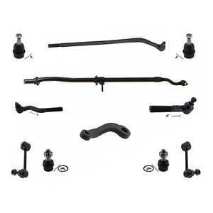 Fits Wrangler JK 2018 Ball Joints Tie Rod Arm to Steering Assembly Front 11Pc Kt