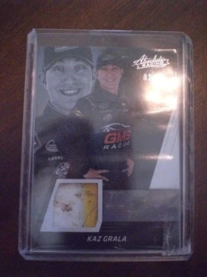 Kaz Grala 2017 absolute racing relic #99 - Image 1 of 2