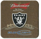 Budweiser Oakland Raiders 2008 calendrier bière Coaster