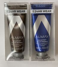 Almay Velvet Foil Cream Eye Shadow Up To 24 HR Wear - Choose Your Shade