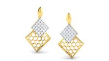 Simulated Diamond Delicate Earrings Drop Dangle Wedding Earring Anniversary Gift
