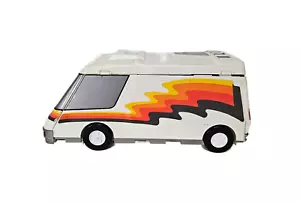 Playset pieghevole vintage 1991 MICRO MACHINES Galoob Super City Van Camper - Foto 1 di 14