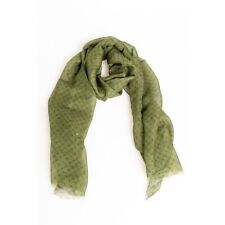 Trussardi Elegant Green Silk Blend Men's Scarf Authentic