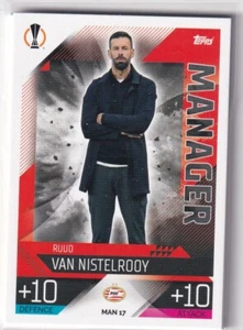 Topps Match Attax Champions League Extra 22/23 Manager MAN 17 Van Nistelrooy - Imagen 1 de 1