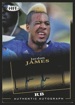 2015 SAGE HIT #A116 Jordon James Autographs Black AU - Image 1 of 2