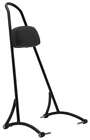 Burly Blk Powder Coated  20In Sissy Bar W Pad For Iron 883 09-22