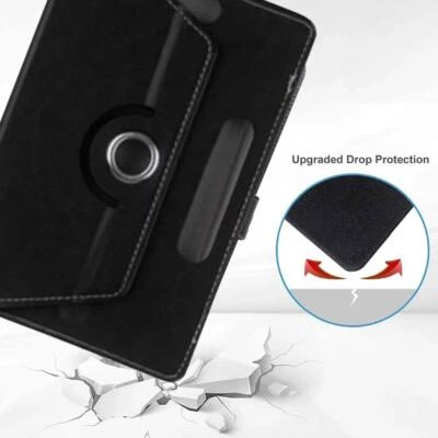 Universal Leather Case Cover Flip Stand Wallet For 7In Pad* Tablet R4U7 - Image 1 of 4