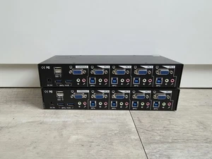 UNICLASS AH-834ASK 4-Port-USB/VGA-KVM-Switch | 2 Stück - Photo 1/2