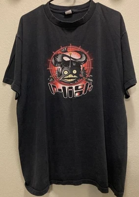 Vintage PHISH Band T-Shirt Sz XL Black Faded Distressed Dry Goods - Image 1 of 4