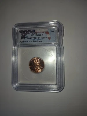 2025 D Lincoln Shield Cent ICG MS67  “Last Year of Issue”  - Image 1 of 2