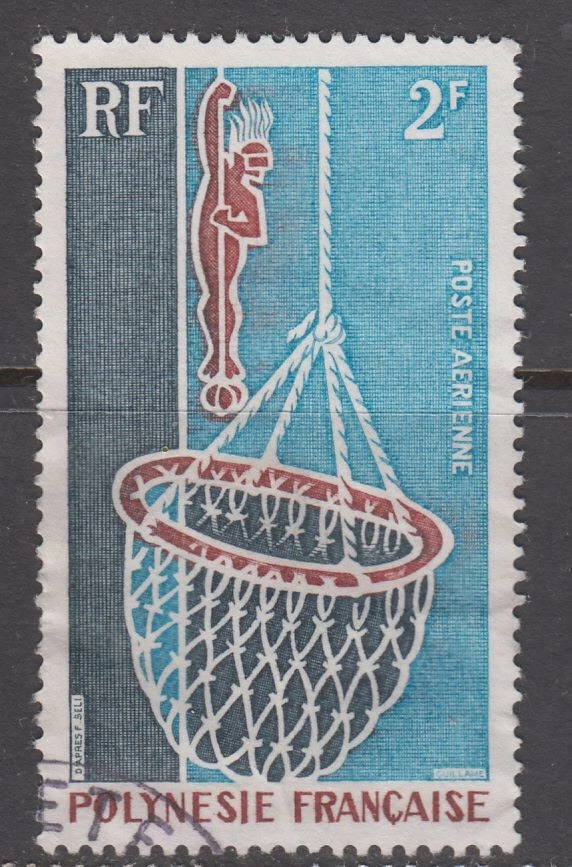 French Polynesia - 2f Pearl Diving (Used) 1970 (CV $6) - Image 1 of 1