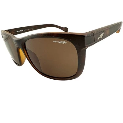 Gafas de sol envolventes Arnette Slacker marrón tortuga hechas en Italia Foto 1 de 4