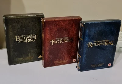 The Lord Of The Rings Extended Edition DvD set 12 Discs 📀 J.R.R Tolkein 🌟  - Image 1 of 4