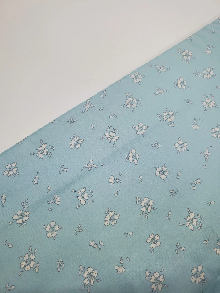 Edredón Liberty Fabrics Azul Floral Edredón Algodón Coser Artesanal NUEVO CUARTO GRUESO  Foto 1 de 1
