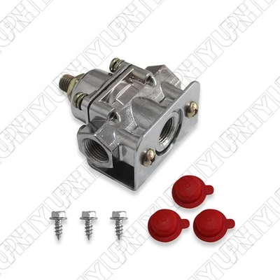 Adjustable Fuel Pressure Regulator 4 1/2 to 9 PSI For Holley Carburetor # 12-803 - Image 1 of 4