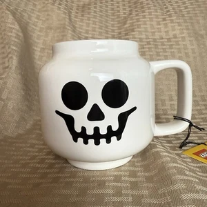 LEGO Grande Tazza Tazza in Ceramica Scheletro Bianco 17,9 OZ NUOVA CON ETICHETTE NUOVA CON SCATOLA - Foto 1 di 5