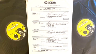 8/18/86 DR DEMENTO INTERVIEWS KLEZMORIM, JULIE BROWN, BENNY BELL, RAY STEVENS - Image 1 of 2