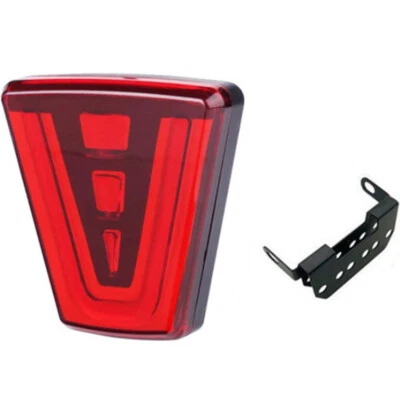 Car Rear Bumper V Shape Tail Light Diffuser Strobe Flashing Brake LED Fog Lamp  — 第 1/4 张图片