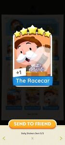 The Racecar- Monopoly Go 5 stars Sticker