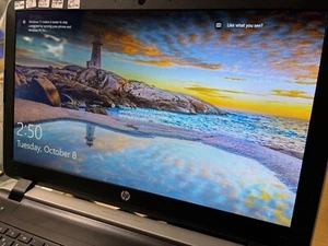 HP Pavilion Laptop - Model: 15-P284CA - w/ charger (battery doesn't hold charge) - Picture 1 of 8