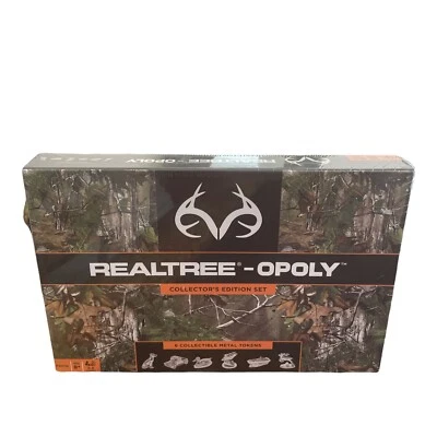 Juego de Mesa Realtree-Opoly Caza Edición Coleccionista Monopoly Peltre Piezas NUEVO Foto 1 de 4