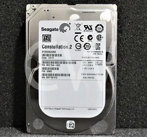 Seagate CONSTELLATION ST9500620NS 500GB 7.2K RPM 6Gb/s 2.5" SATA HDD Hard Drive - Afbeelding 1 van 4