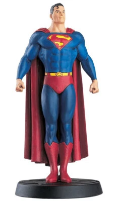 Dc Comics Super Hero Superman 2 Figurine Lead Eaglemoss Bd Statues Films TV - Image 1 of 4